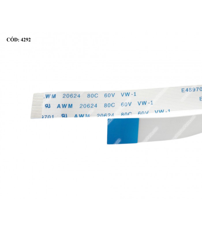 FLEX FLAT FFC 17PIN 64cm LARGO 9CM ANCHO 80C 60V