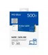SSD WD BLUE SA510 500GB M.2 B+M 2280 SATA III 6Gb/s PCIE GEN3/ 3D TLC NAND/ TBW 200 / 560-510MB/s RW WDS500G3B0B-00AXS0