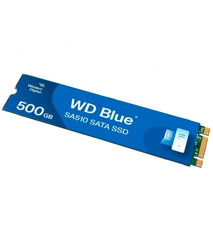 SSD WD BLUE SA510 500GB M.2 B+M 2280 SATA III 6Gb/s PCIE GEN3/ 3D TLC NAND/ TBW 200 / 560-510MB/s RW WDS500G3B0B-00AXS0