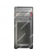 CASE SPEEDMIND SMSERPRO05 ATX/ 750W PSU 2XUSB 3.0/1XUSB 3.1 /1XUSB 2.0/CARD-READER KIT COMBO TM/MIC SPK PWR RT/ PC BK