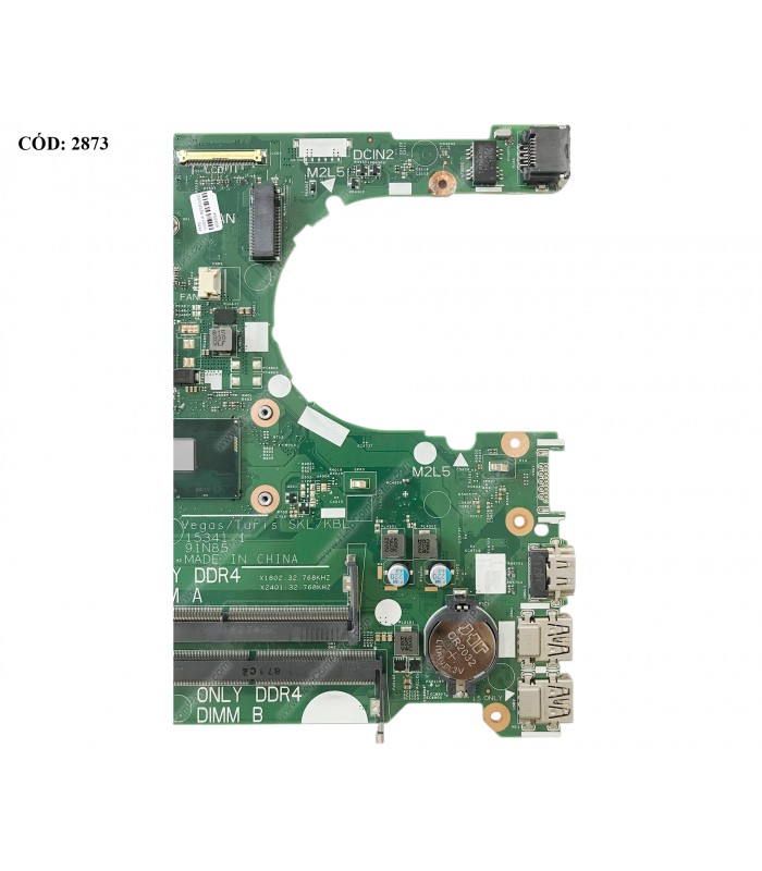 MBO DELL INSPIRON 14-3467 15-3567/ i5-7200U 2.50/T 3.10GHz 2C/UMA/2XDDR4 / TURIS 14 15 KBL SKL/ 0D71DF / 6TH 7TH ORIG.