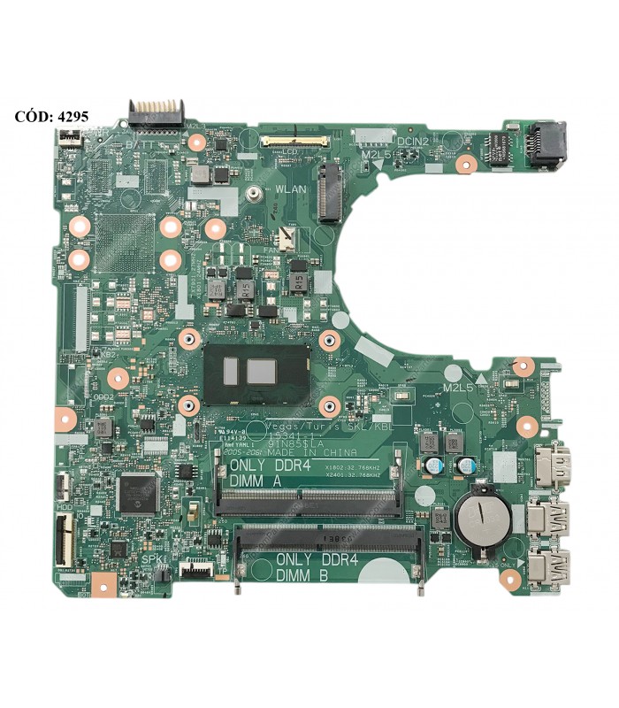 MBO DELL INSP. 14-3467 15-3567/ i3-6006u 2.00GHz 2C /UMA/2XDDR4 / TURIS 14 15 KBL SKL/ 0NP4RY /6TH 7TH GEN ORIG.