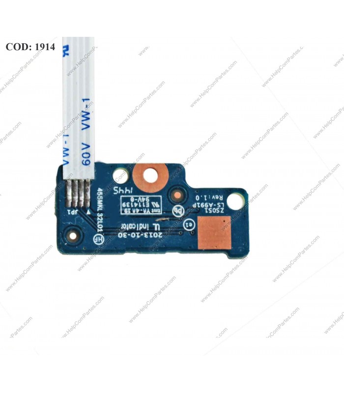 POWER BUTTON HP BD W/CABLE 250 255 256 G3 /15-G 15-H 15-R 15-T 15-Z 15Z-G 15T-R SERIES + CABLE/12cm 749650-001