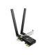 ADAPTADOR TP-LINK ARCHER TX55E AX3000 PCI-E X1 INALÁMBRICO WIFI 6 DUAL 2.4/5GHz 574-2402Mbps+BT 5.2 /2ANT/ALTA GAIN/LP/ BK