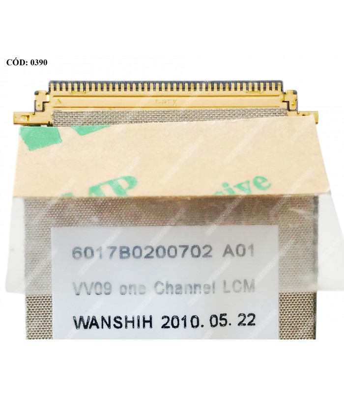 FLEX LCD HP COMPAQ 510 511 515 516 610 615 CQ510 CQ511 CQ515 SERIES 40PIN 538463-001 ORIG.