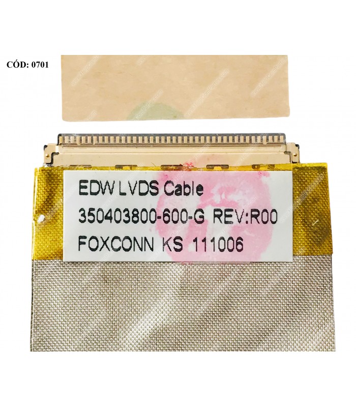 FLEX LCD HP MINI 110 110-3000 1103 210 210-2100 210-1100 210-3000 110-3500 110-3600 110-3700 SERIES 40PIN 633490-001 ORIG.