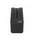 REGULADOR FORZA FVR-1221USB 1200VA/600W, BLACK 120V 50/60Hz 5A,2XUSB 5VDC 2.4A,8NEMA 5-15R/