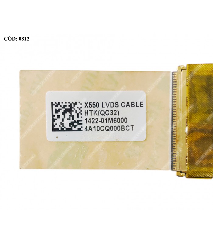 FLEX LCD ASUS A550 A552 D551 D552 F550 F552 FX550 K550 X550 X550CA X550CC X550CL X552 R510 R513 Y582 SERIES 40PIN ORIG.