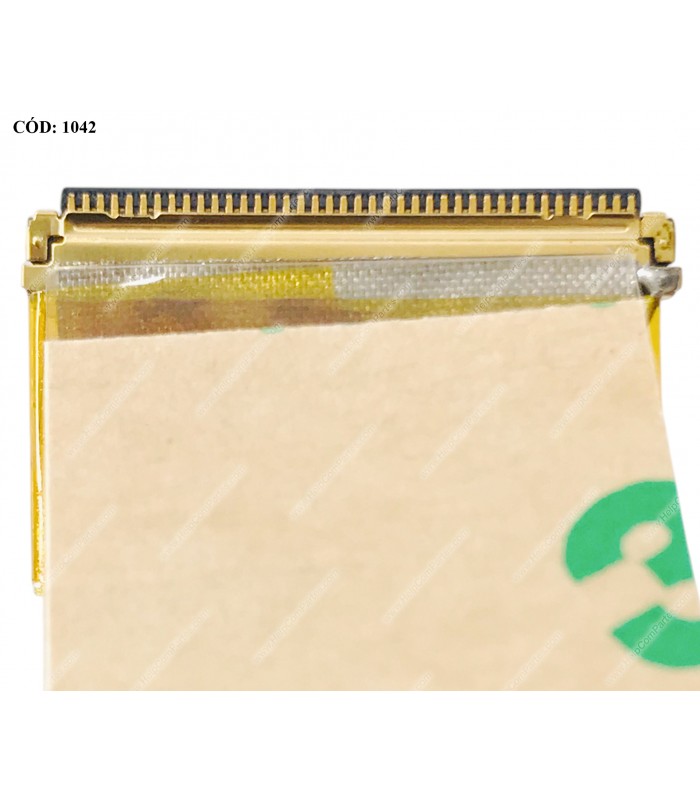 FLEX LCD HP DV7-4000  DV7-4100 DV7-4200 DV7-4300 DV7-5000 DV7T-4000 DV7T-5000 SERIES 40PIN 605333-001 OEM.