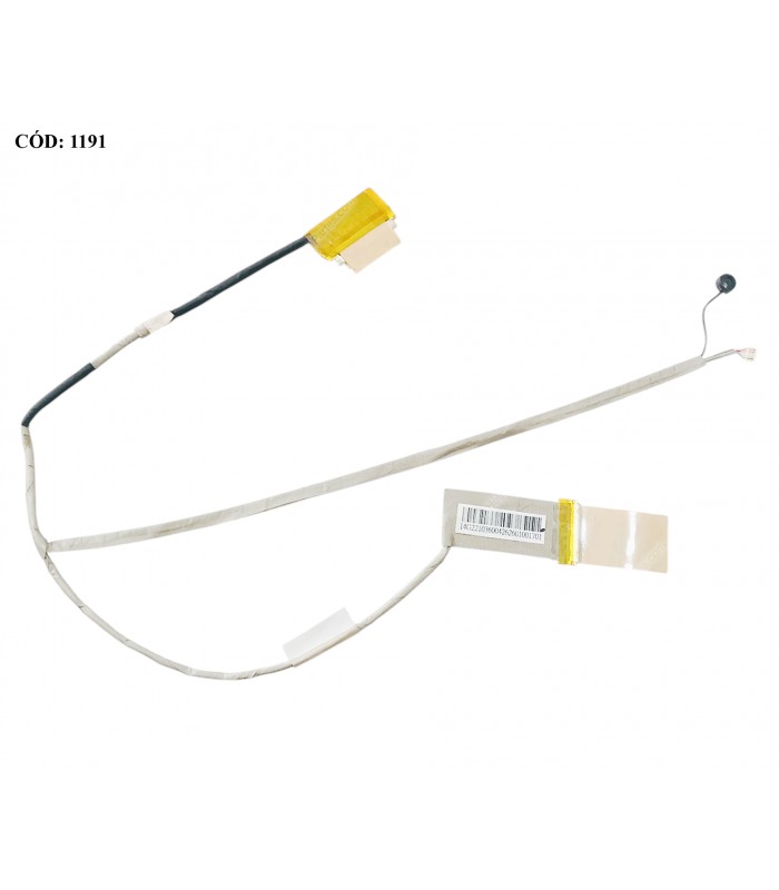 FLEX LCD ASUS A53 K53E K53SC K53SD A53E A53SC A53SD A53SK X53E X53SC X53SD X53SK P53+MIC V.1 SERIES 40PIN 14G221036000 ORIG.