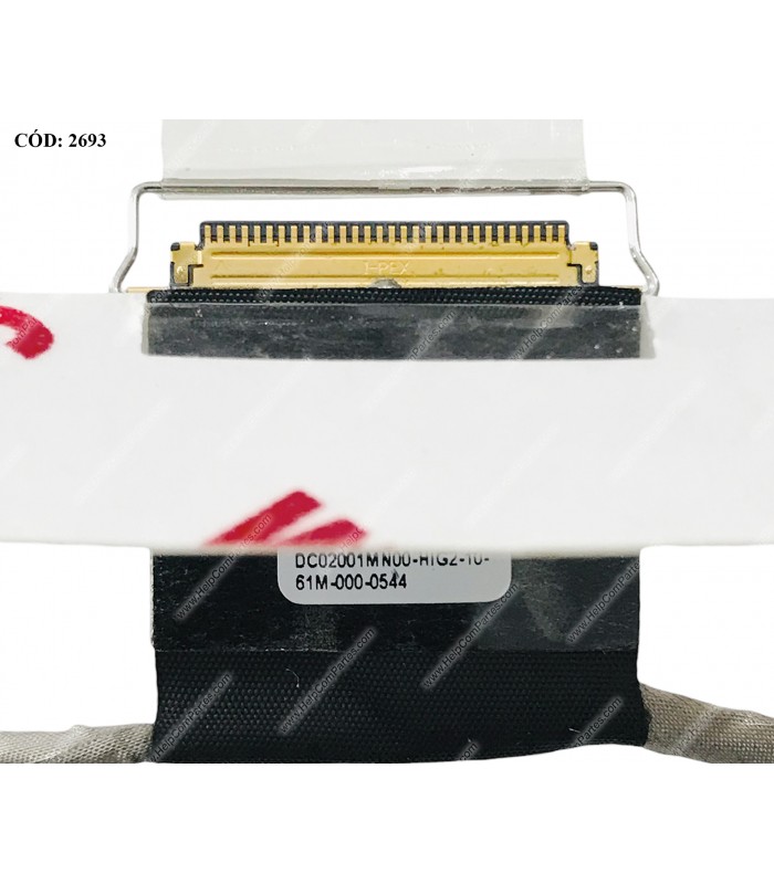 FLEX LCD HP 240 245 250 255 G5 G6 COMPAQ 620 625 ELITEBOOK 750 840 850 G1 ZBook 15U 730801-001 SERIES 30PIN ORIG.