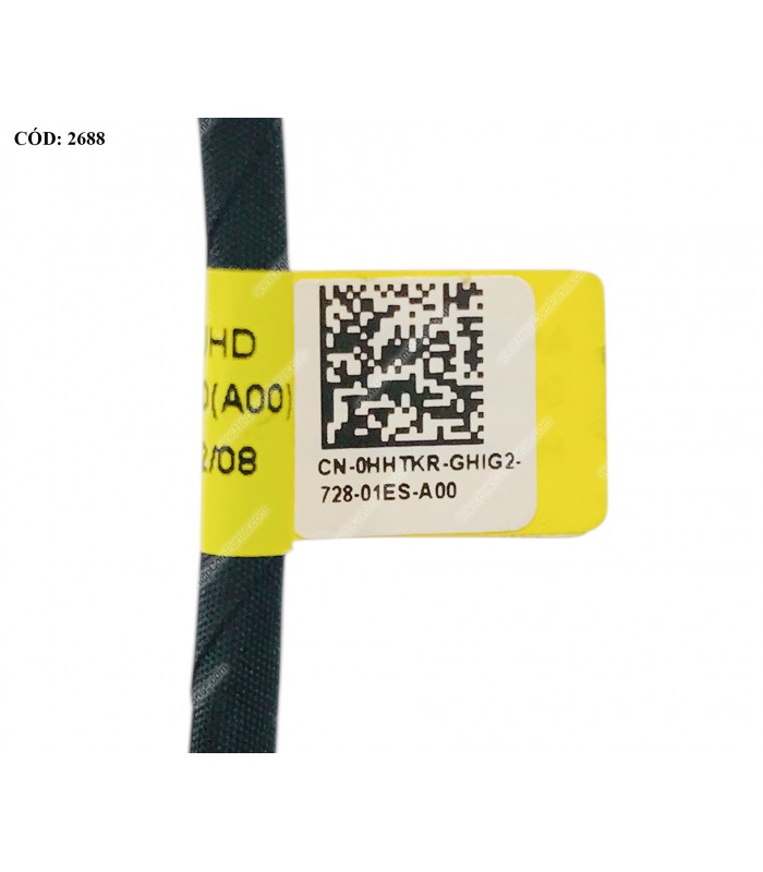 FLEX LCD DELL XPS 15 9550 9560 M5510 P/N 0HHTKR DC02C00BK00 SERIES 40PIN ORIG.