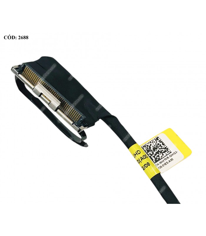 FLEX LCD DELL XPS 15 9550 9560 M5510 P/N 0HHTKR DC02C00BK00 SERIES 40PIN ORIG.