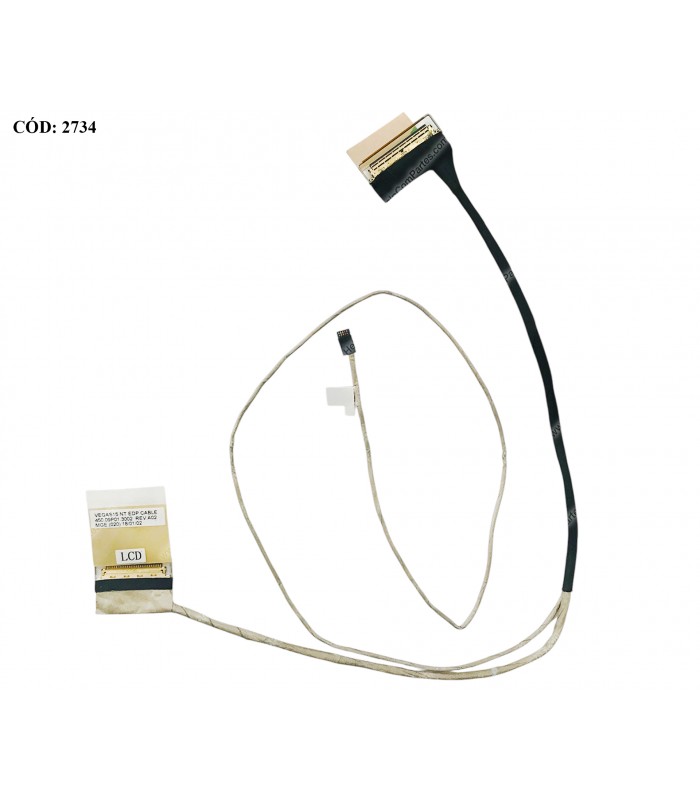 FLEX LCD DELL INSP. 15 3565 3567 3568 VOSTRO 15-3562 3568 SERIES EDP 30PIN 054YNP 450.09P01.3002 ORIG.