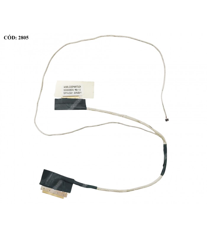 FLEX LCD ACER ASPIRE E5-422 E5-432G E5-452 E5-473 E5-473G E5-474 E5-491 TRAVELMATE P248-M SERIES DC020025D00 30PIN ORIG.