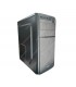 CASE XTRATECH XT-9Y53 ATX/MATX 600W PSU/ 3XUSB/1XDVD/POWER/RESET/MIC PC BK