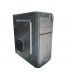 CASE XTRATECH XT-9Y53 ATX/MATX 600W PSU/ 3XUSB/1XDVD/POWER/RESET/MIC PC BK
