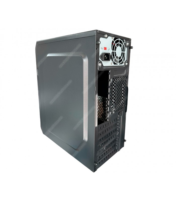 CASE XTRATECH XT-9Y53 ATX/MATX 600W PSU/ 3XUSB/1XDVD/POWER/RESET/MIC PC BK