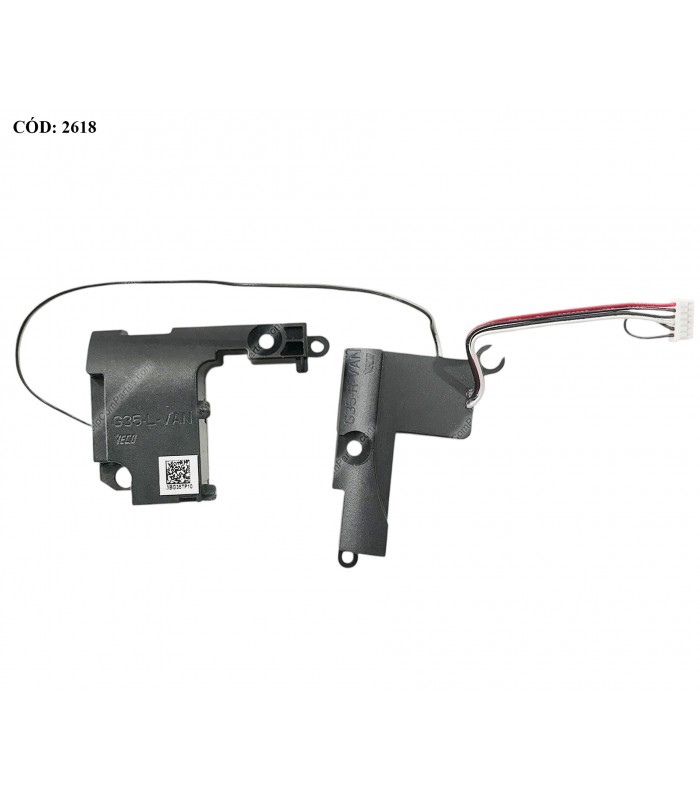 ALTAVOCES HP 15-BC 15-AX 15-AY 15T-AX 15T-BC 14-AL 14-AM / SERIES (R/L) - 858976-001 ORIG.