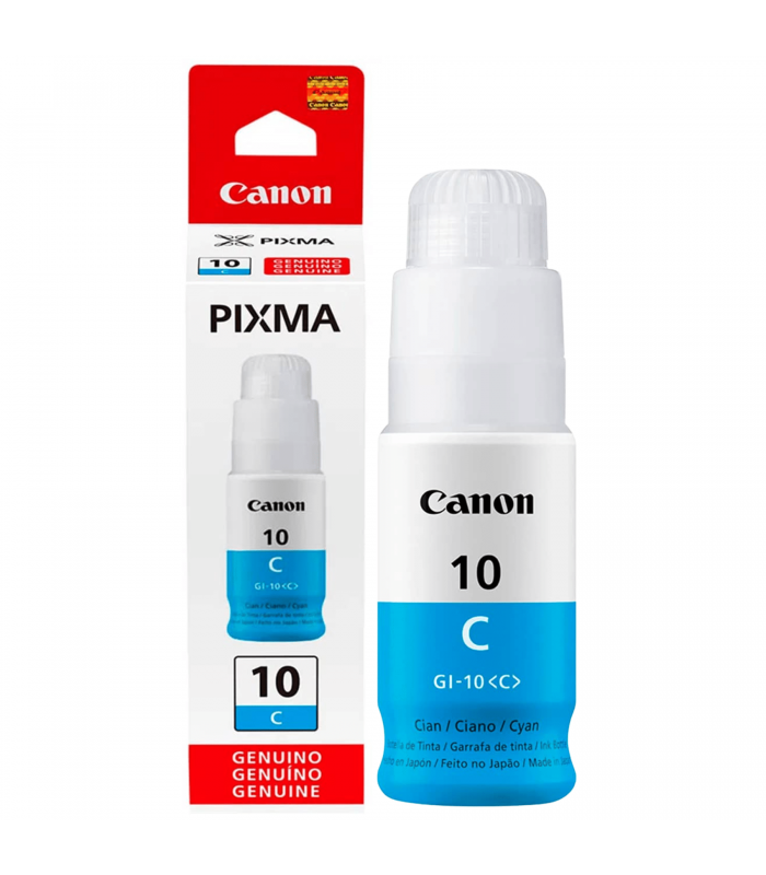 BOTELLA CANON GI-10 CY 70ml/PIXMA G5010 G5011 G6010 G6011 G7010 7700 PAG