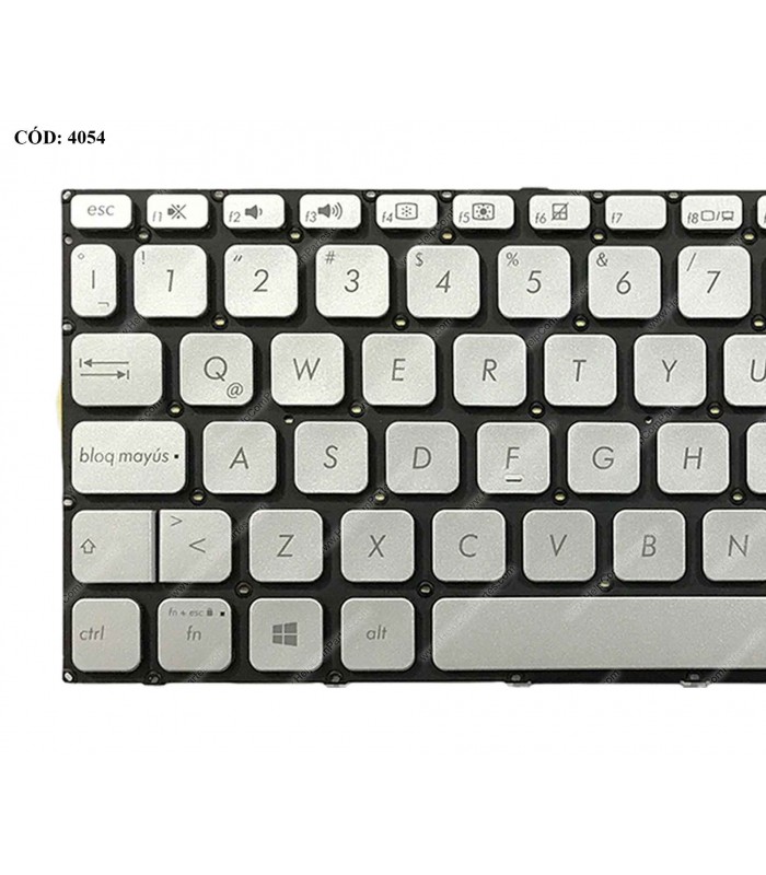 TECLADO ASUS Vivobook 14 X412 X412D X412J X412UA X412U X412UB X412FA A412 D412 M412 F412 S412 SR PWR-KEY LA ORIG.