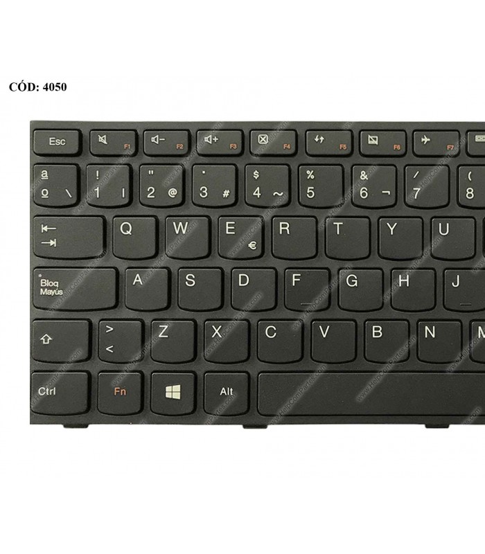 TECLADO LENOVO G40 G40-30 G40-80 G40-45 Z40 B40-70 G40-70 B40-70AT B40-35 300-14IBR 300-14ISK 305-14IBD FLEX 2 14 BK  SP ORIG.