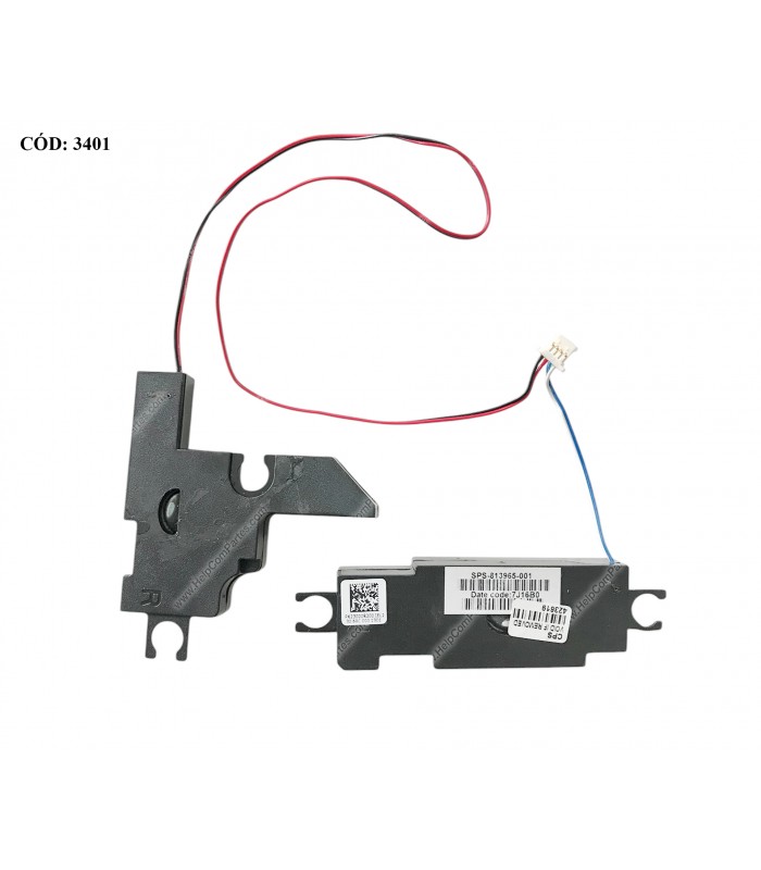 ALTAVOCES HP PAV 15-AC000 15-AC100 15-AF000 15-AF100 15-AY000 15-AY100 / 250 255 256 G4 G5 SERIES R/L 813965-001 ORIG.