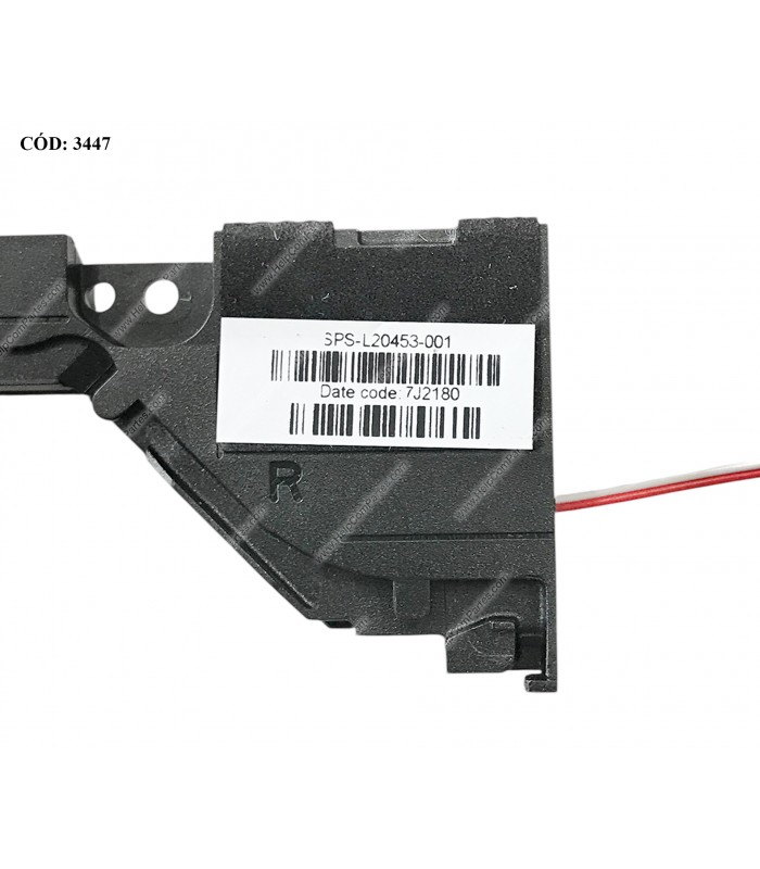 ALTAVOCES HP 250 255 256 G7 15-DA 15-DB 15T-DA 15T-DB 15-DR 15Z-DB 15G-DR SERIES (R/L) L20453-001 ORIG.