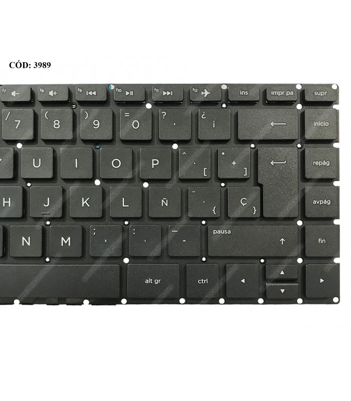 TECLADO HP 14-AC 14-AF 14T-AC 14G-AD 14Q-AJ 240 G4 245 G4 246 G4 240 G5 245 G5 246 G5 SERIES SIN MARCO BK SP ORIG.