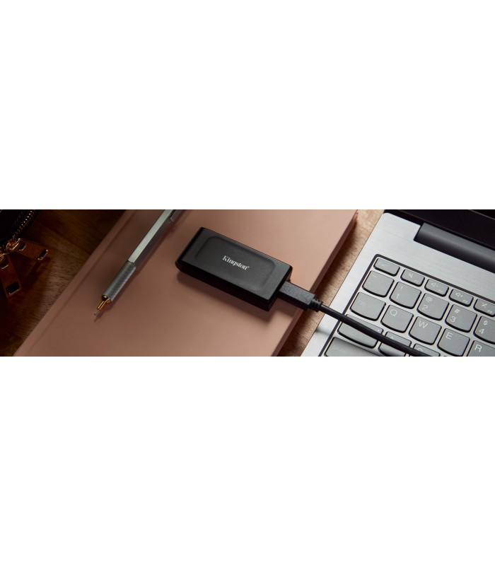 DISCO SSD EXTERNO KINGSTON XS1000 1TB NEGRO USB 3.2 GEN2 / USB-C A USB-A 1050/1000MB/s RW /SXS1000/1000G