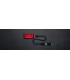 DISCO SSD EXTERNO KINGSTON XS1000R 1TB ROJO USB 3.2 GEN2 / USB-C A USB-A 1050/1000MB/s RW / SXS1000R/1000G