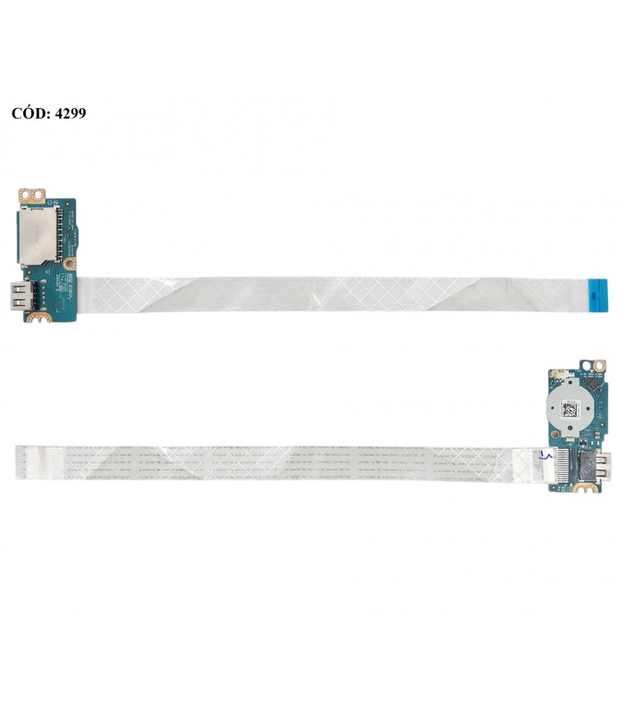 USB BD DELL USB/SD CARD READER IO W/CABLE INSP. 3482 3493 3582 3583 3780 3590 3593 3793 VOSTRO 3583 3582 0RTG2G ORIG.