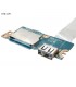 USB BD DELL USB/SD CARD READER IO W/CABLE INSP. 3482 3493 3582 3583 3780 3590 3593 3793 VOSTRO 3583 3582 0RTG2G ORIG.
