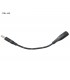 DELL AC POWER ADAPTER DONGLE CONVERTER 130W 7.4*5.0 HEMBRA A 4.5*3.0mm MACHO 100~240V 17CM 0D5G6M ORIG.