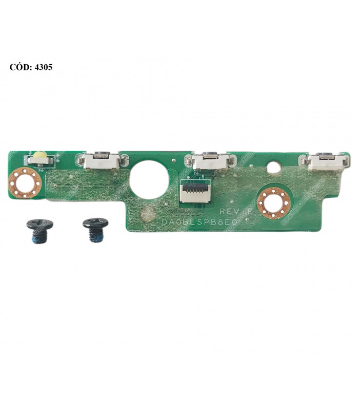 POWER BUTTON TOSHIBA BD SATELLITE P55W-B5220 P55W-B5224 SERIES A000298290 ORIG.