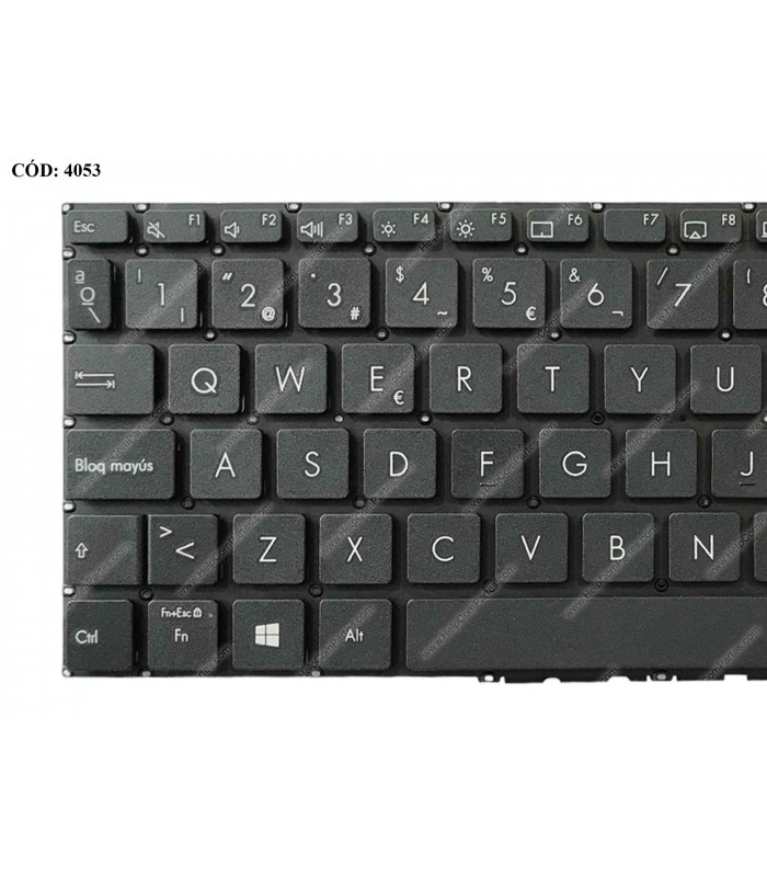 TECLADO ASUS Vivobook S14 S433 S433EA S433EQ S433FA S433FL S433JQ X421 X421E X413 X413E SERIES BK PWR-KEY SP ORIG.