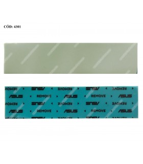 THERMAL PAD ASUS 70X18X1MM M.2 1PC DENS. 3.4g/cc TEMPERATURA -40~150°C GREEN 13MB1BA0T03011 ORIG.