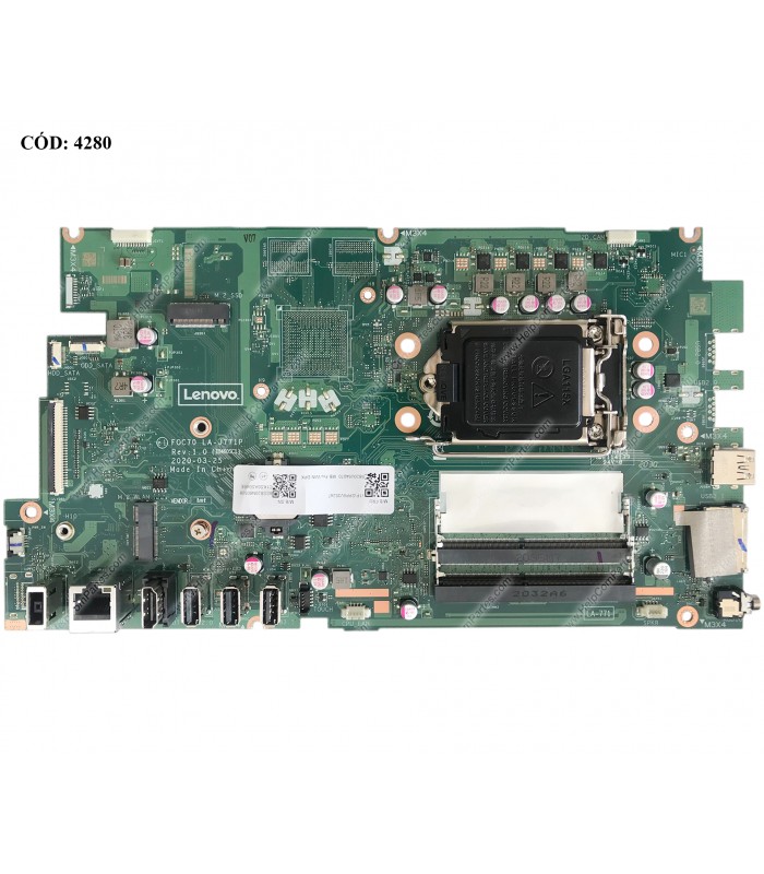 MBO LENOVO LA-J771P LGA1200 /2X DDR4 /3X USB/1X HDMI/IC AIO 3-24IMB05 3-22IMB05 3-27IMB05 SERIES 5B20U54070 ORIG.