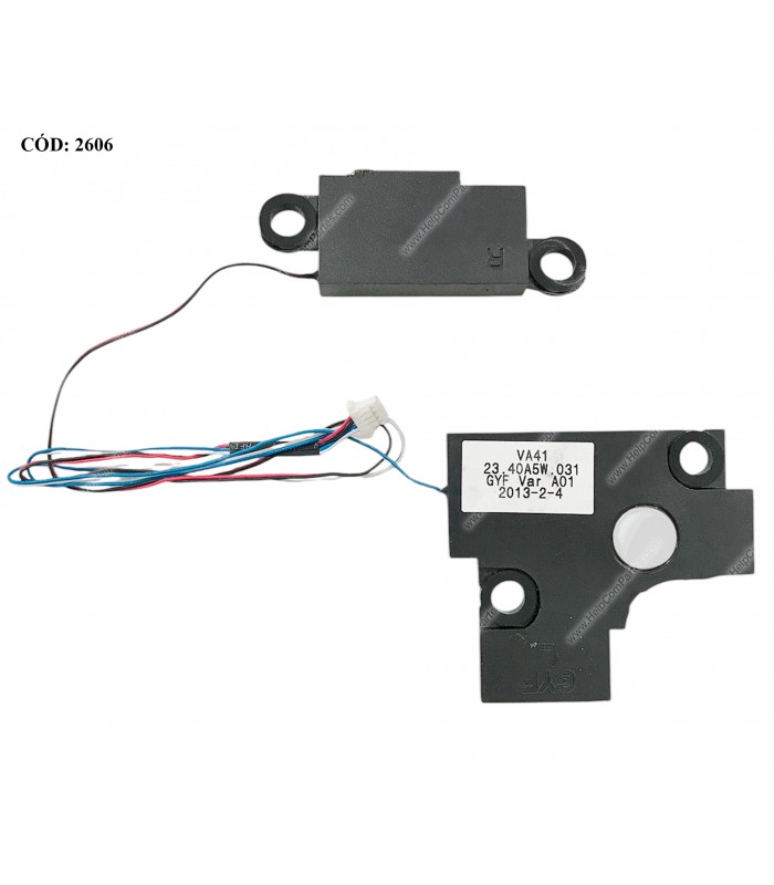ALTAVOCES ACER ASPIRE S3-431 V5-431 V5-431G V5-431P V5-431PG V5-471 V5-471P V5-531 V5-571 SERIES R/L 23.40A5W.031 ORIG.