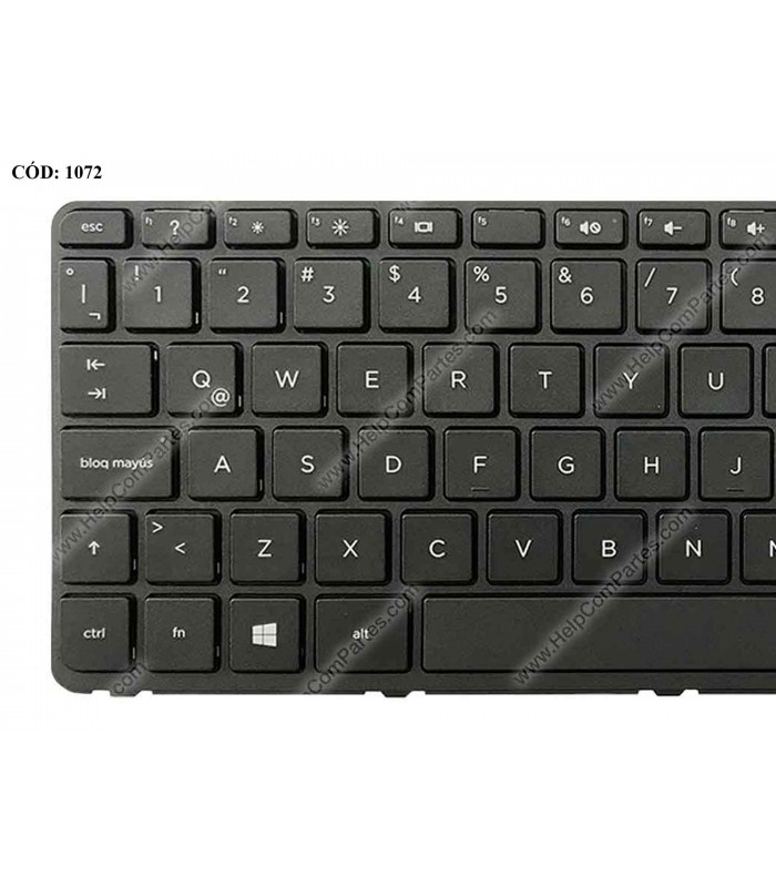 TECLADO HP PAV 14-E 14-N 14-G 14-R 14-D 14Z-N100 14Z-N200 HP 240 G3 HP 245 G3 WIN8+MARCO BK LA ORIG.