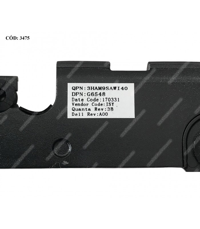 ALTAVOCES DELL INSPIRON 15 7000 7557 7559 5577 5576 SERIES SERIES R/L 0G6548 G6548 ORIG.