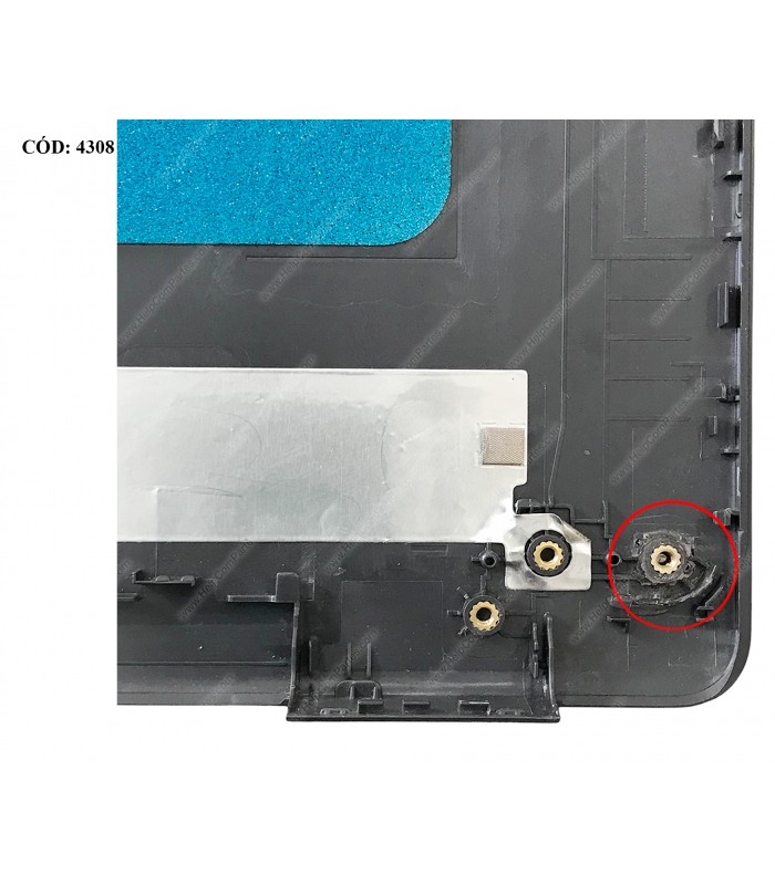 LCD COVER DELL INSP. 15 3000 3500 3501 3502 3505 15.6" VOSTRO 15 3500 3501 SERIES 08WMNY BK ORIG. (DS)