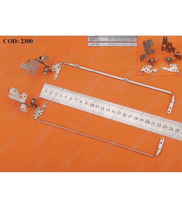 BISAGRAS HP 450 G0 455 G1 SERIES R/L 721940-001 ORIG.