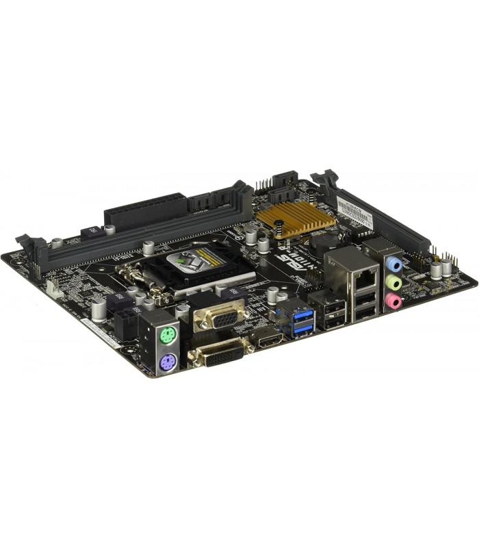 MBO ASUS H110M-R /mATX/LGA1151/2X DDR4 2400/4X SATA/6X USB/1XDP/1XHDMI/1XDVI/1X PCIE3x16/2X PCIE2x1/6TH 7TH (DS)