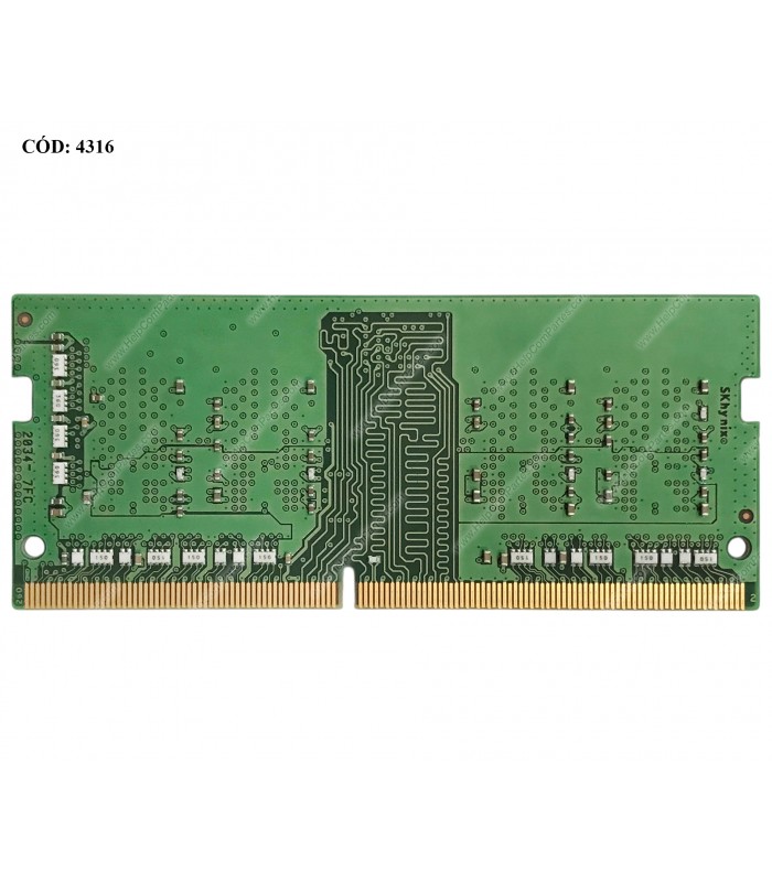 MEMORIA SK HYNIX 8GB DDR4 3200MHZ SODIMM Non-ECC 1.2V CL22 260PIN HMAA1GS6CJR6N-XN ORIG.(SN)