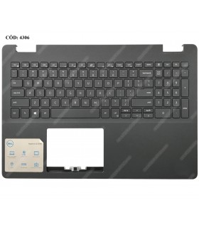 DELL ASSY W/KB W/PLMRST /15 3000 3500 3501 3502 3505 15.6" VOSTRO 15 3500 3501 SERIES 080V09 033HPP BK US ORIG. (DS)