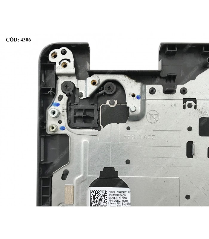 DELL ASSY W/KB W/PLMRST /15 3000 3500 3501 3502 3505 15.6" VOSTRO 15 3500 3501 SERIES 080V09 033HPP N-USB-C BK US ORIG. (DS)