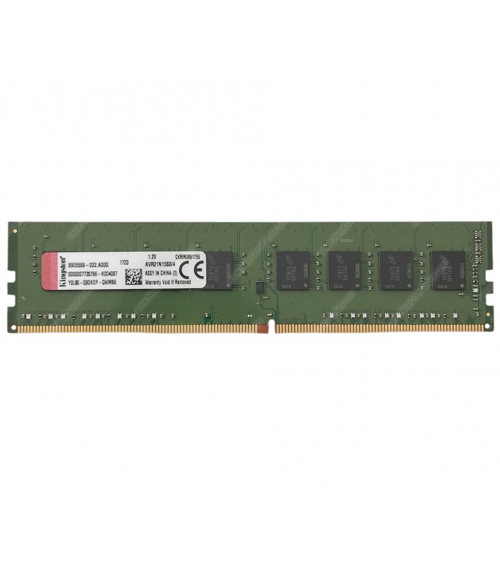 MEMORIA KINGSTON 4GB DDR4 2133MHZ UDIMM Non-ECC 1.2V CL15 288PIN PC KVR21N15S8/4 (DS)