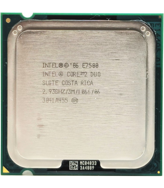 CPU INTEL Core2 Duo E7500 2.93GHZ 2C 3MB LGA775 65W BX80571E7500 (DS)