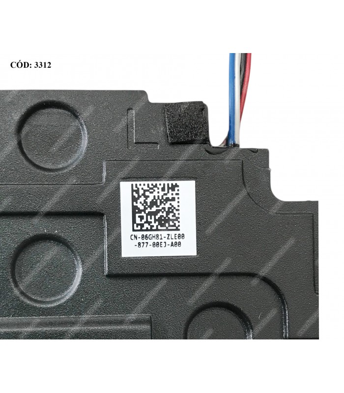 ALTAVOCES DELL INSPIRON 15 5551 5552 5555 5558 5559 5566 VOSTRO 15 3558 3559 SERIES R/L 06GH81 6GH81 ORIG.